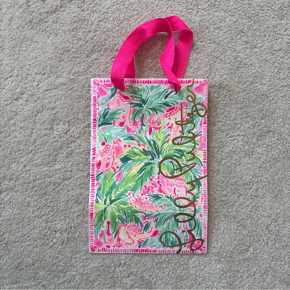 Lilly Pulitzer shopping bag